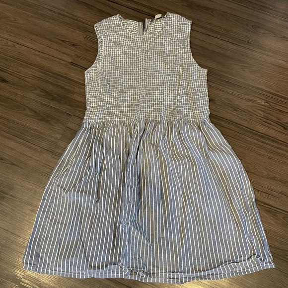 French Connection Stripe Smocked Dress - Picture 2 of 3